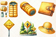 Cute Yellow Travel PNG, an Illustration by Libby Wishes (Thumbnail 5 of 5)