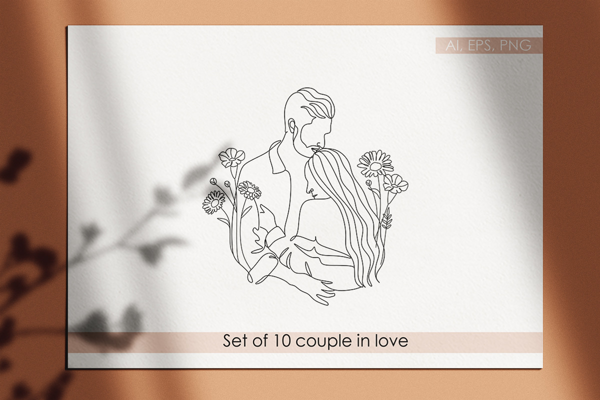 SALE Couple in love illustration, a Person Illustration by velychko.ua (Photo 7 of 7)