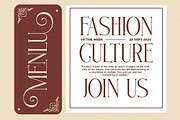 Quinther - Ligature Display Serif, a Serif Font by Luna Shop (Thumbnail 5 of 6)