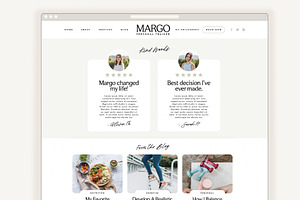 Margo Showit Website Template