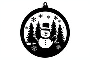 15 Christmas Laser Cut Bundle, a Graphic by balal (Thumbnail 8 of 14)