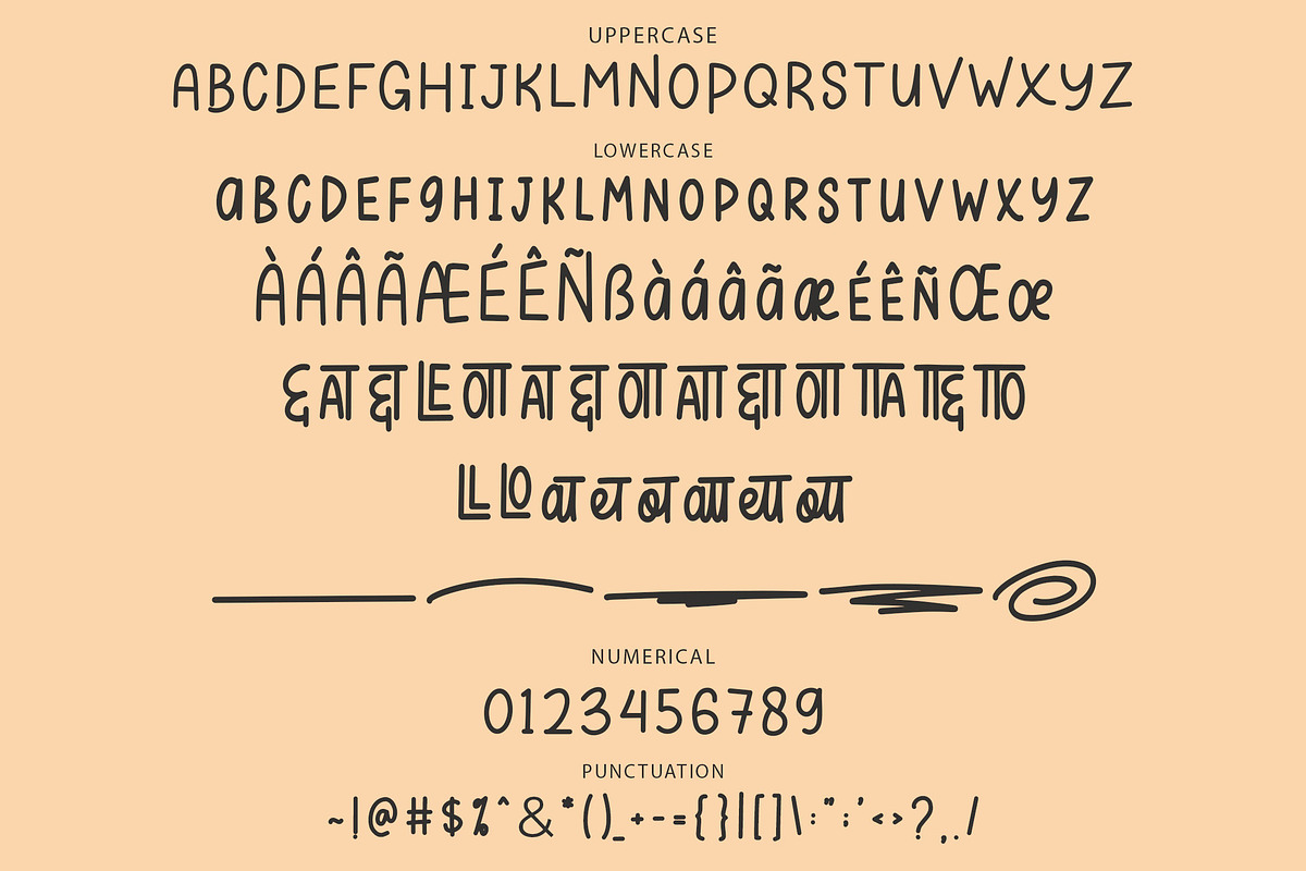 METTRICK Playful Font, a Handwritten Font by NTC Graphic (Photo 6 of 7)