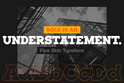 Pipe Font Bundle - Geometric Duo, a Slab Serif Font by Lateral Design (Thumbnail 17 of 18)