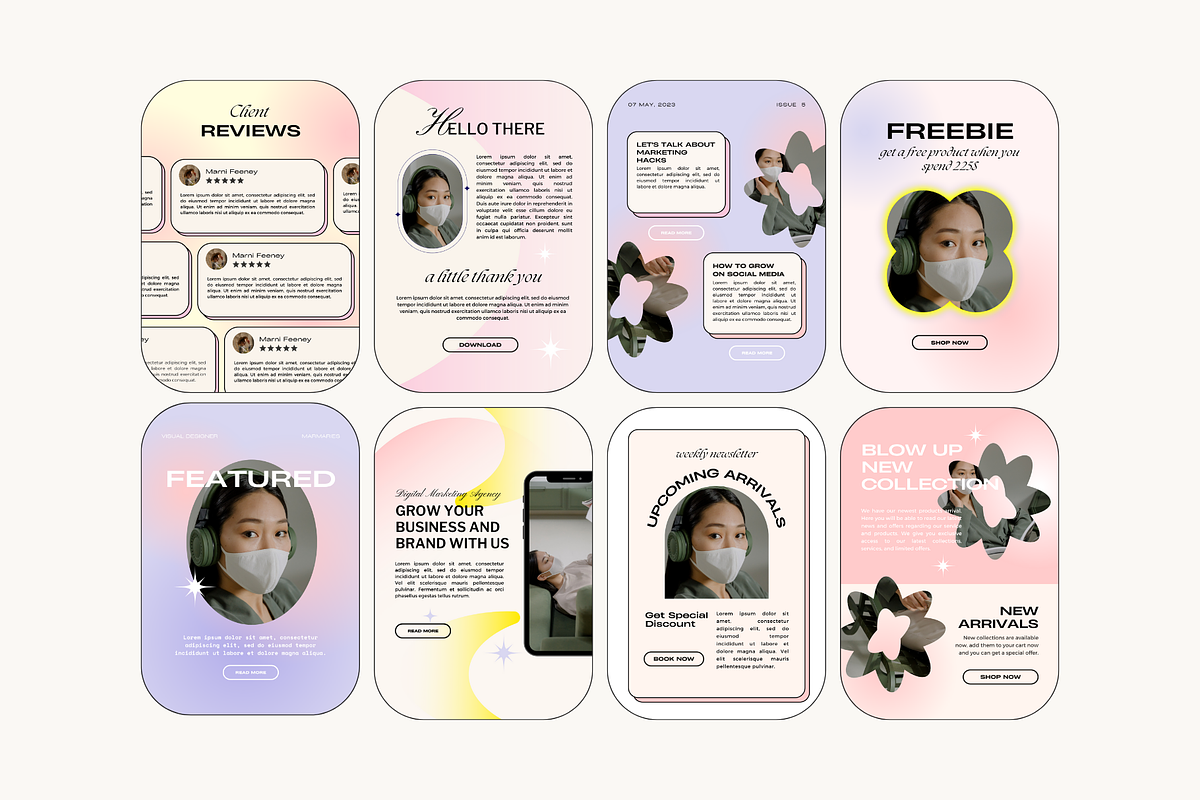 Retro Email Newsletter Pack, an Email Template by marmaries (Photo 6 of 6)