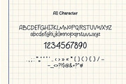 Walona Handraw, a Handwritten Font by Ideal Eksis (Thumbnail 4 of 5)