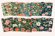 William Morris Geranium Seamless, a Pattern Graphic by PrintablesByFranklyn (Thumbnail 2 of 10)