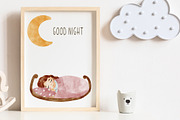 Watercolor tooth fairy clipart PNG, an Illustration by SleptArt (Thumbnail 5 of 5)