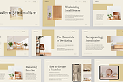 Modern Minimalism - Interior, a Presentation Template by GraphauseProject (Thumbnail 3 of 6)