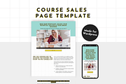 Bold Course Sales Templates, a WordPress Template by ltsdesigns (Thumbnail 1 of 4)