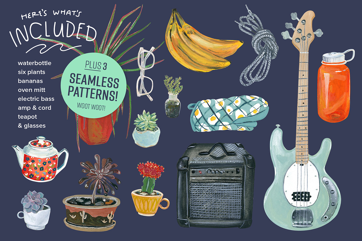 Illustration: Things Around My House, an Illustration by Katrina Junio (Photo 2 of 9)