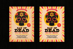Day of the Dead, a Flyer Template by DesignWorkz