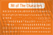 CS Carimby Drawn, a Sans Serif Font by Craft Supply Co. (Thumbnail 8 of 8)