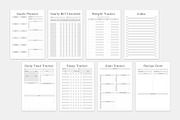 InDesign Planner Bundle Pack Vol.25, a Stationery Template by MNT-Creator (Thumbnail 10 of 10)