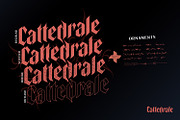 Cattedrale | Gothic Blackletter, a Blackletter Font by creativemedialab (Thumbnail 3 of 6)