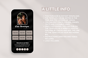 Black Link in Bio, a Landing Page Template by SunshineStudioBoutique (Thumbnail 3 of 9)