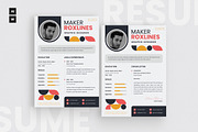 Minimalist Resume CV, a Resume Template by iDoodle Studio (Thumbnail 1 of 4)