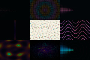 Retro-Tech 4K Grid Dots Motion Pack