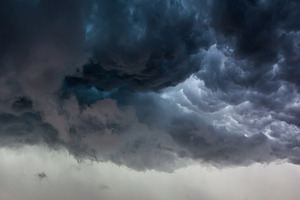 Storm clouds containing storm, sky, and clouds, a Nature Photo by Noteless Space