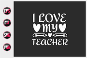 Teacher typographic svg bundle., a Graphic by Uniquesvg99 (Thumbnail 6 of 16)