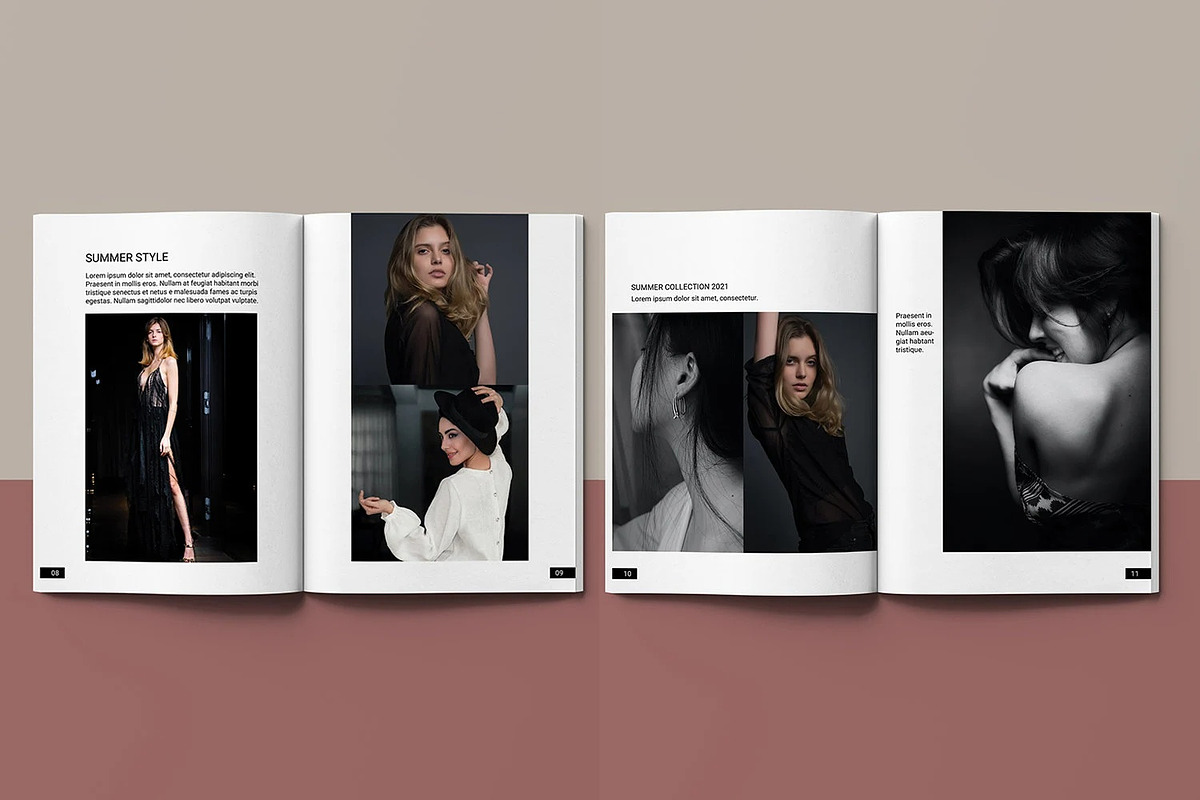 Photography Portfolio Template, a Brochure Template by retrographix (Photo 4 of 5)
