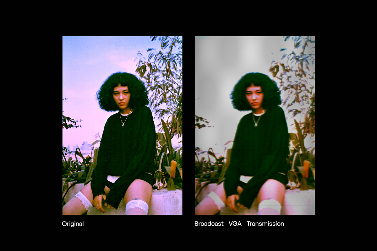 Signal Loss - PS plugin for CRT, VHS, a Plug-in Add-On by Gromov Design (Photo 7 of 18)