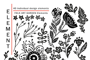 Folk Art Garden