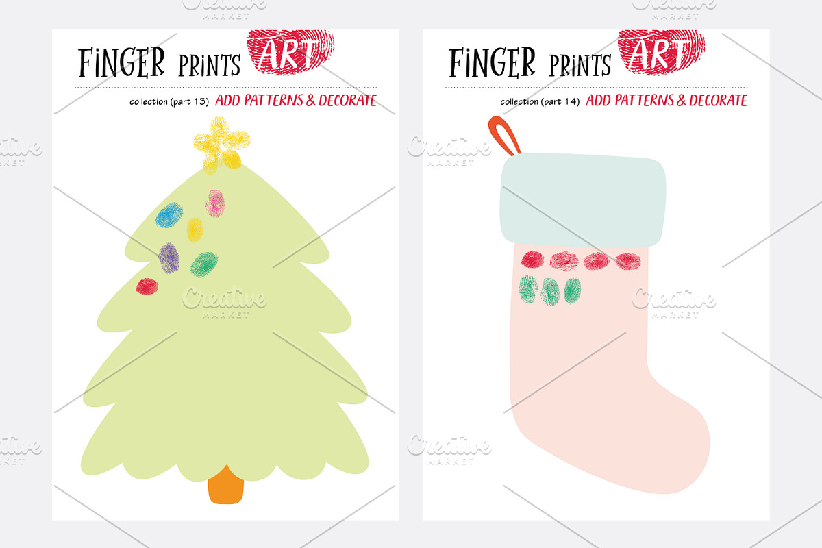 Finger prints ART (part 5), an Animal Illustration by Alena Razumova (Photo 8 of 11)