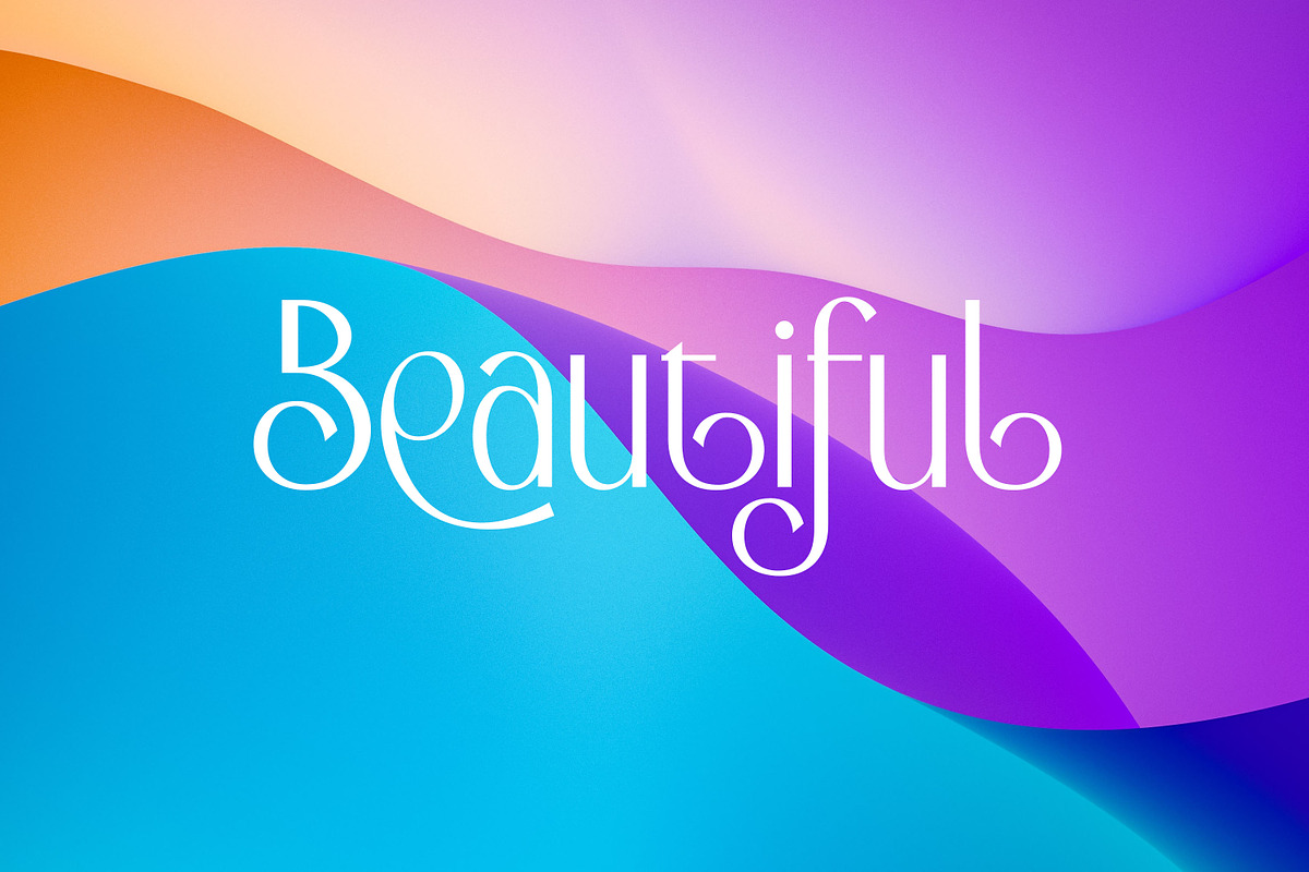 Angela Ravis Elegant Sans, a Sans Serif Font by Cruzine (Photo 2 of 9)