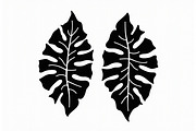 Leaf Earring Silhouette Bundle, an Object Graphic by jahid234 (Thumbnail 7 of 13)