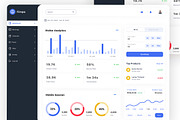 Firepo - Analytics Dashboard UI Kits, an UI Kit Template by ENATIVE (Thumbnail 2 of 5)