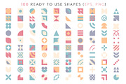 Pastel Geometry Pattern DIY, an Object Graphic by Kandella's Art (Thumbnail 2 of 12)