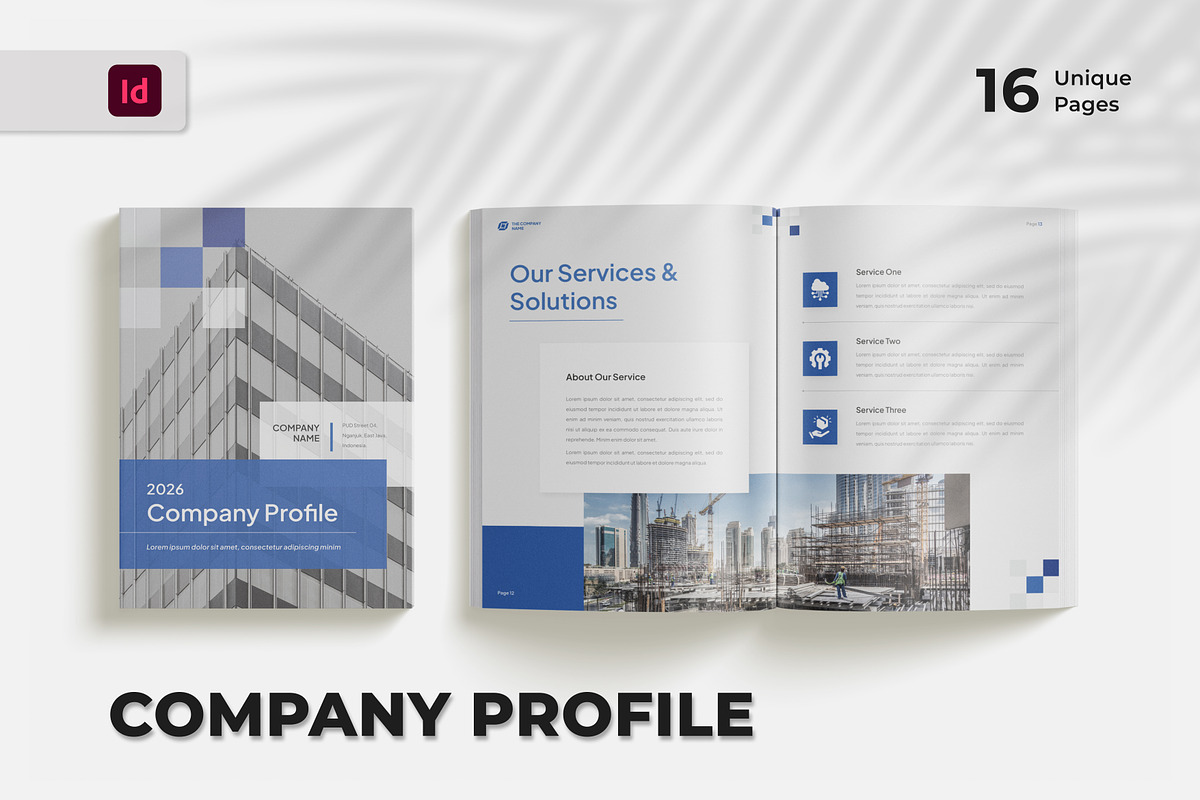 Company Profile Template, a Magazine Template by Antstheme (Photo 1 of 4)