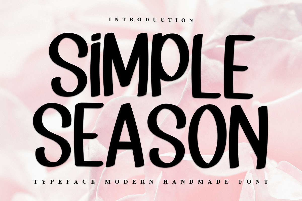 Simple Season, a Serif Font by InermediaSTUDIO (Photo 1 of 5)