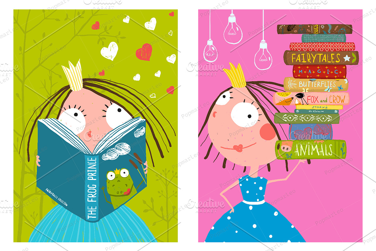 Give me a Book! HUGE Reading Bundle, an Education Illustration by Popmarleo Shop (Photo 18 of 20)