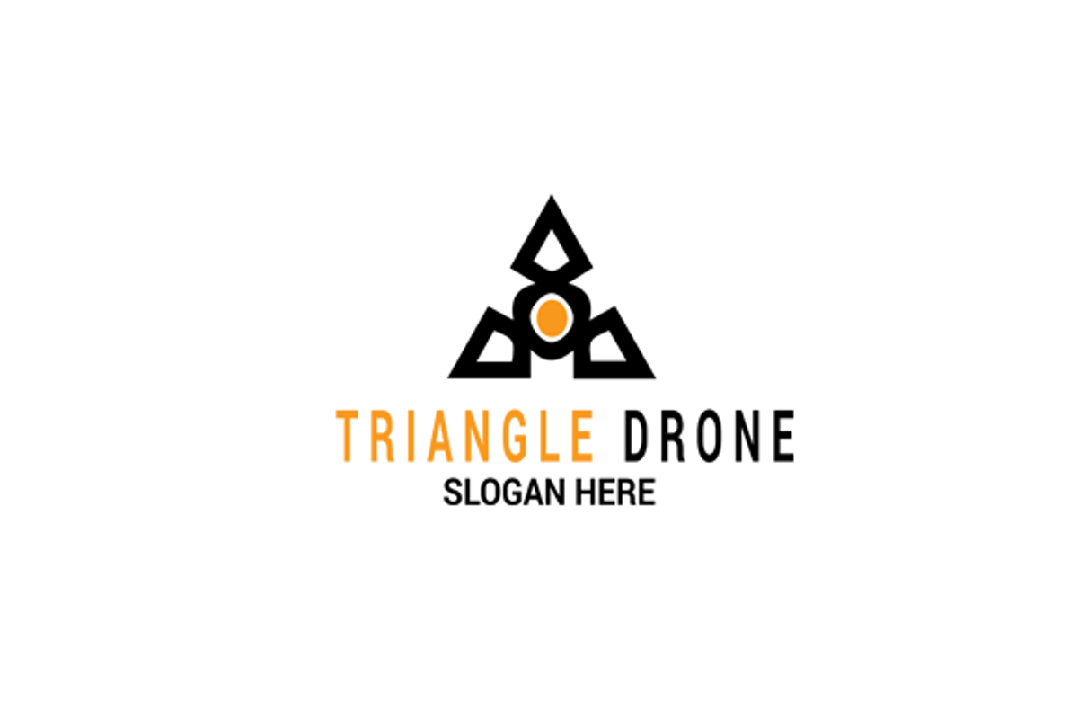 Triangle Drone Logo, a Branding & Logo Template by erikadesign (Photo 3 of 3)