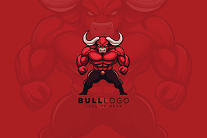 Bull Logo, a Branding & Logo Template by Xoovion
