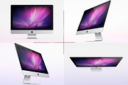 New Apple iMac (2014) Vector MockUp, a Mac Mockup by Alex_Yanko (Thumbnail 2 of 5)