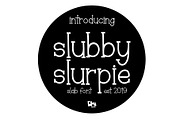 Slubby Slurpie - Simple Stylish Font, a Slab Serif Font by Dm Studio (Thumbnail 1 of 6)