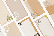 Instagram story template Botanical, a Social Media Template by Oh Mia Studio (Thumbnail 2 of 4)