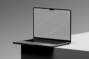 MacBook Pro 12 Standard Mockup, a Device Mockup by Orbyt Studio (Thumbnail 1 of 3)