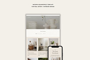 Real Estate Squarespace Template, a Templates & Theme by Lexi by Design Studio (Thumbnail 2 of 8)