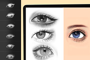500 Anime Stamps Procreate Brush Set, a Brush Add-On by DrawingStoryShop (Thumbnail 7 of 9)