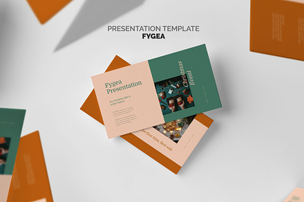 Fygea : Christmas Event Powerpoint, a Presentation Template by Punkl Camp