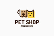 Pet Shop Logo, a Branding & Logo Template by Falcon eye (Thumbnail 1 of 3)