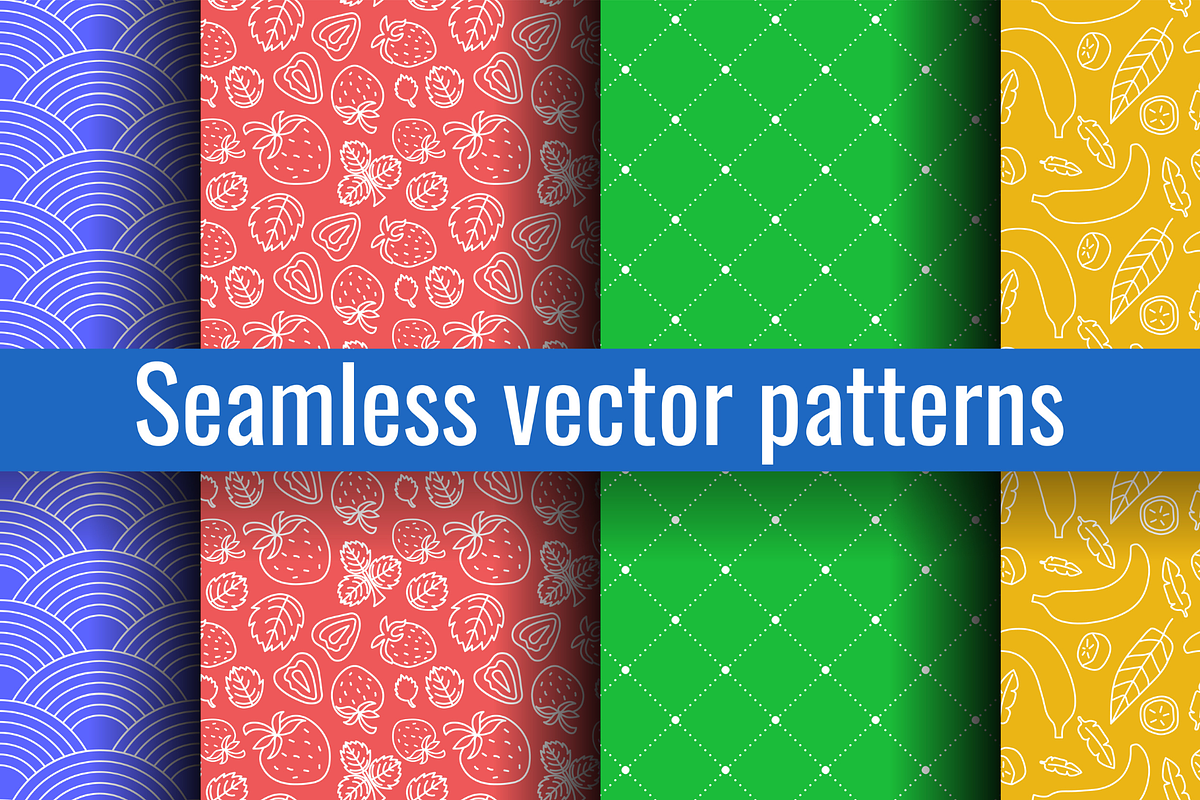 Seamless Colorful Pattern Bundle, a Pattern Graphic by ThePhoton (Photo 16 of 20)