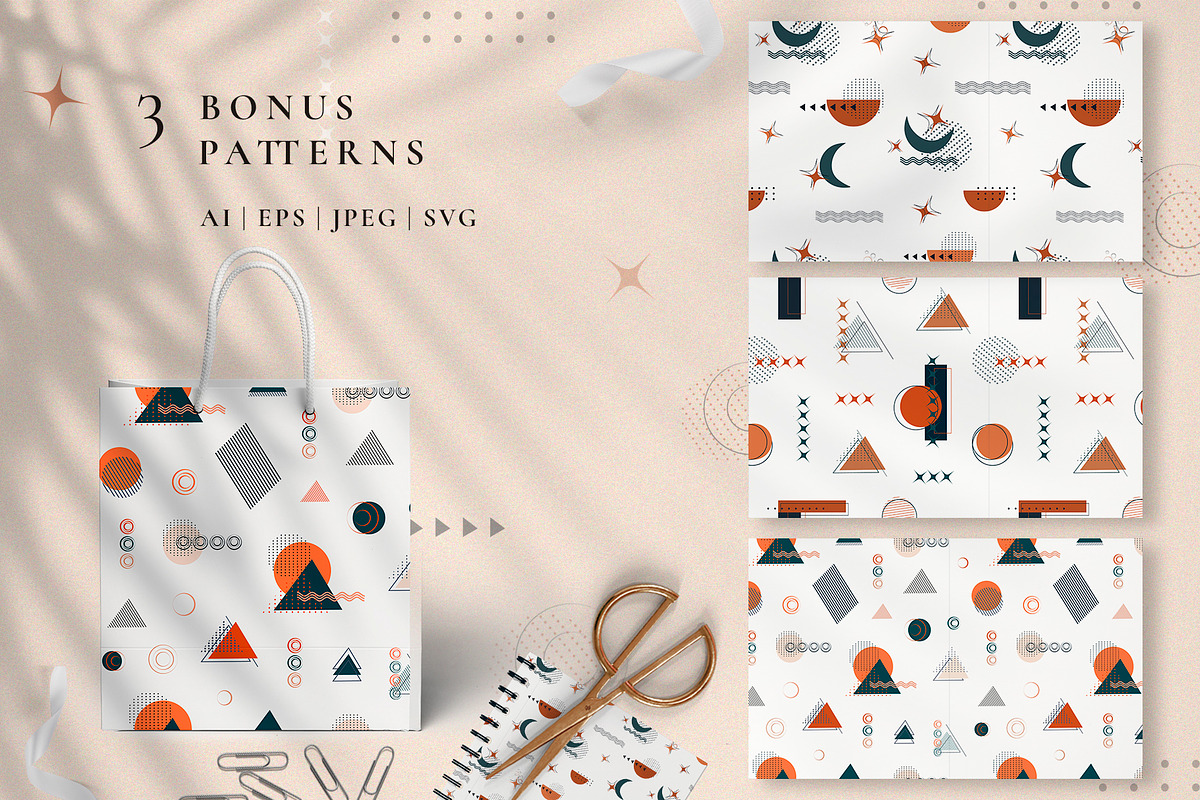 Art geometric: abstract shapes, an Object Graphic by Graphic Art (Photo 7 of 8)