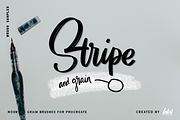 Mountain Grain Lettering Brush Duo, a Brush Add-On by Inky Pixels (Thumbnail 2 of 5)