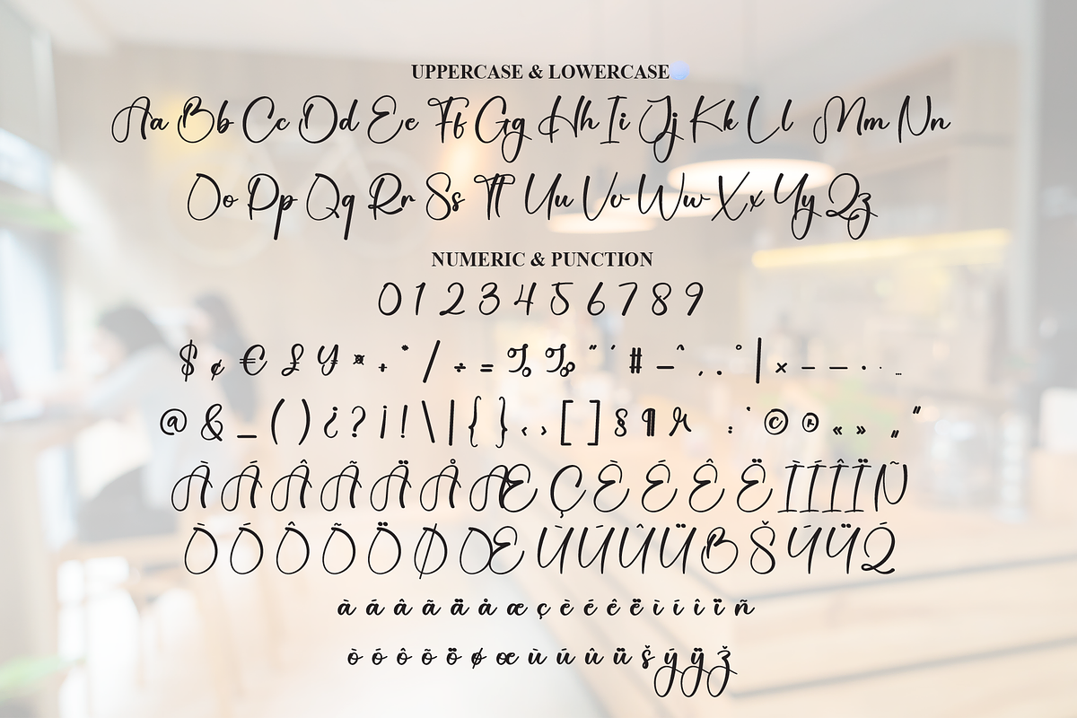 Coffee Shop | Script Font, a Handwritten Font by Scratchones (Photo 7 of 8)