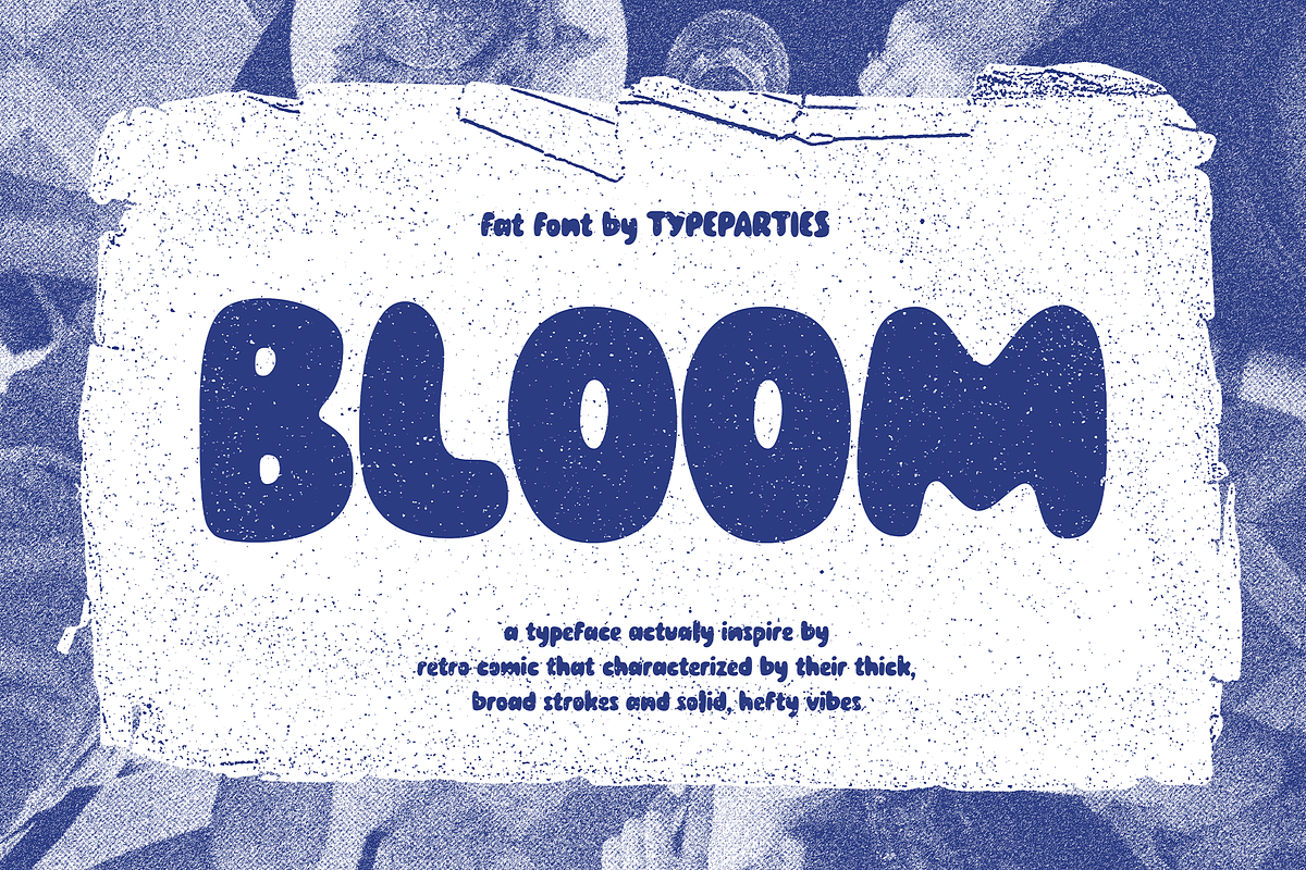 Bloomeries Font, a Handwritten Font by typeparties (Photo 1 of 6)