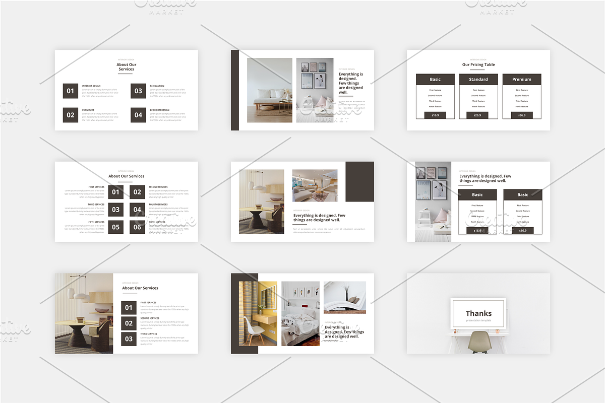 Interior Presentation Bundle, a Presentation Template by Artiveko (Photo 2 of 3)